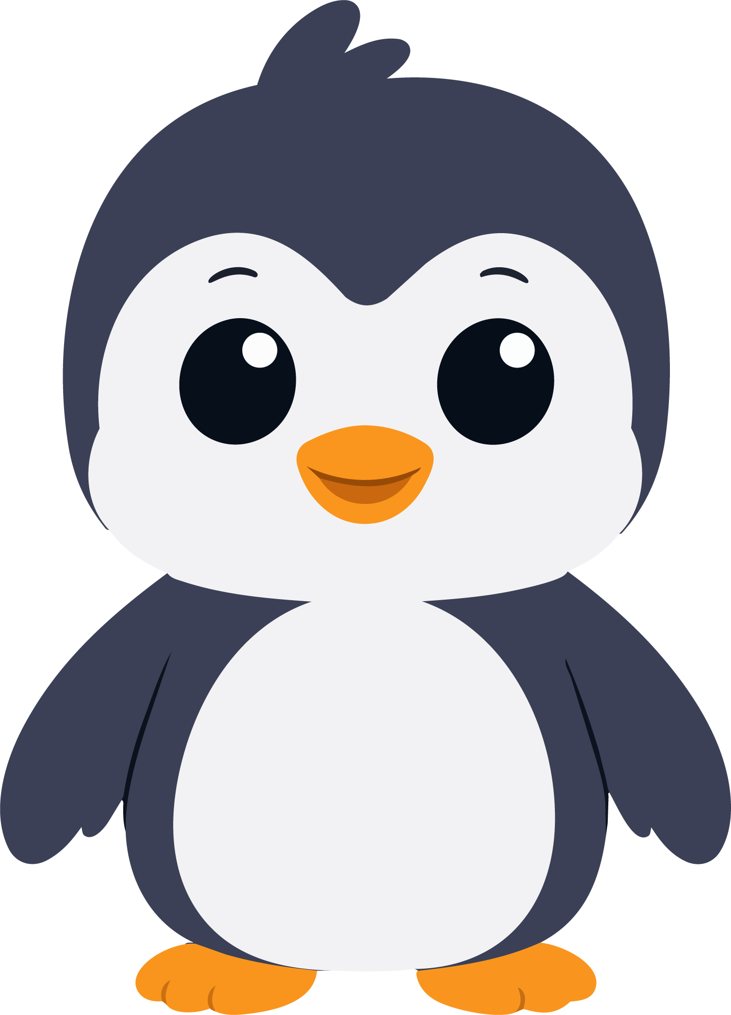 Mascote pinguim do Comandu